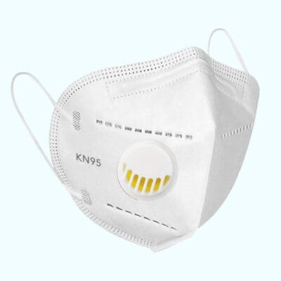 Masques KN95 3D – FFP2 – Haute protection respiratoire (boîte de 10 unités)